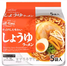 オールタイムヌードル しょうゆラーメン